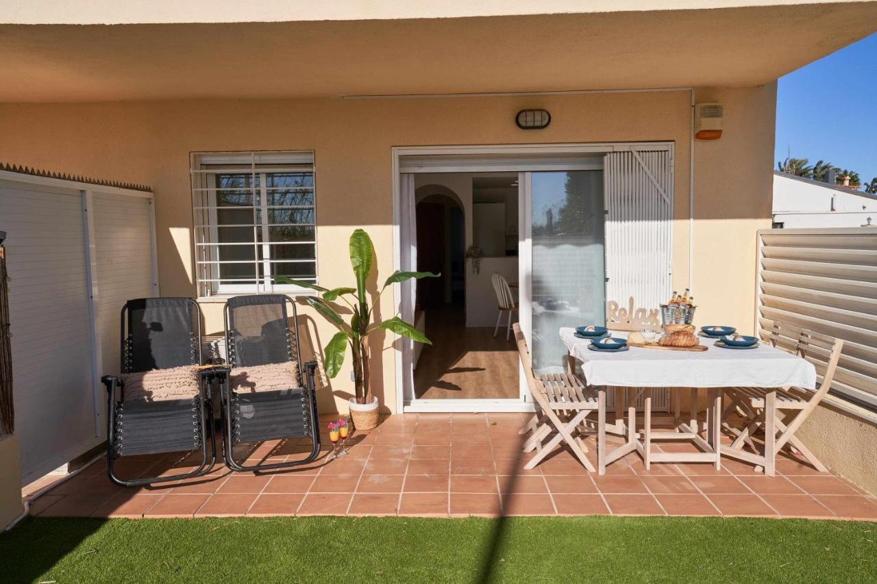 Apartamento acceso directo playaACwifiterraza by Rinconesmediterraneos L'Eucaliptus Esterno foto